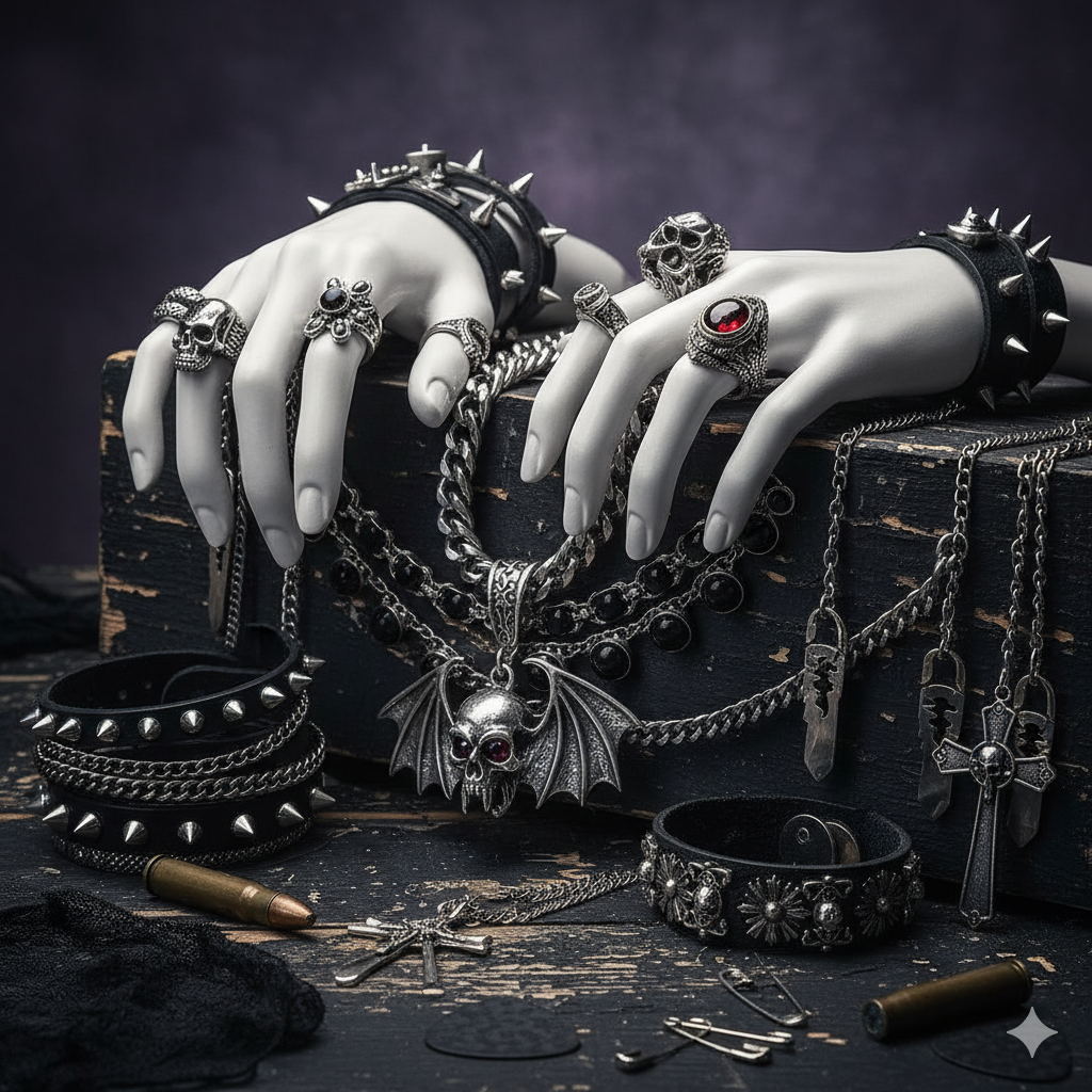 Gothic & Punk Accessories - Dark Fashion Jewelry & Alternative Style