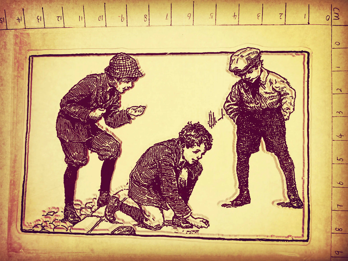 Vintage Christmas Clear Stamps 14x10cm - Holiday Scrapbooking Set