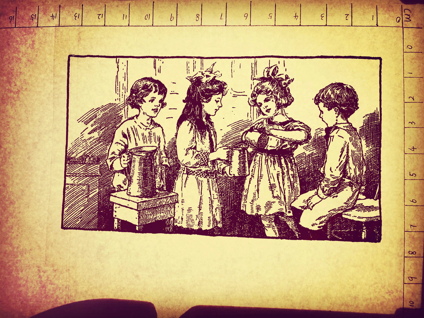 Vintage Christmas Clear Stamps 14x10cm - Holiday Scrapbooking Set