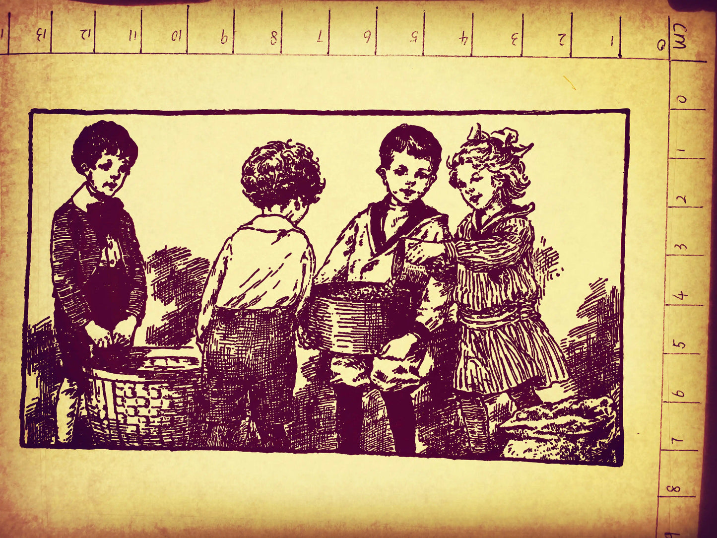 Vintage Christmas Clear Stamps 14x10cm - Holiday Scrapbooking Set