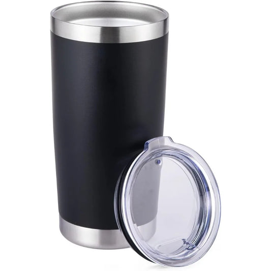 20oz Insulated Tumbler with Lid - Stainless Steel Travel Coffee Cup