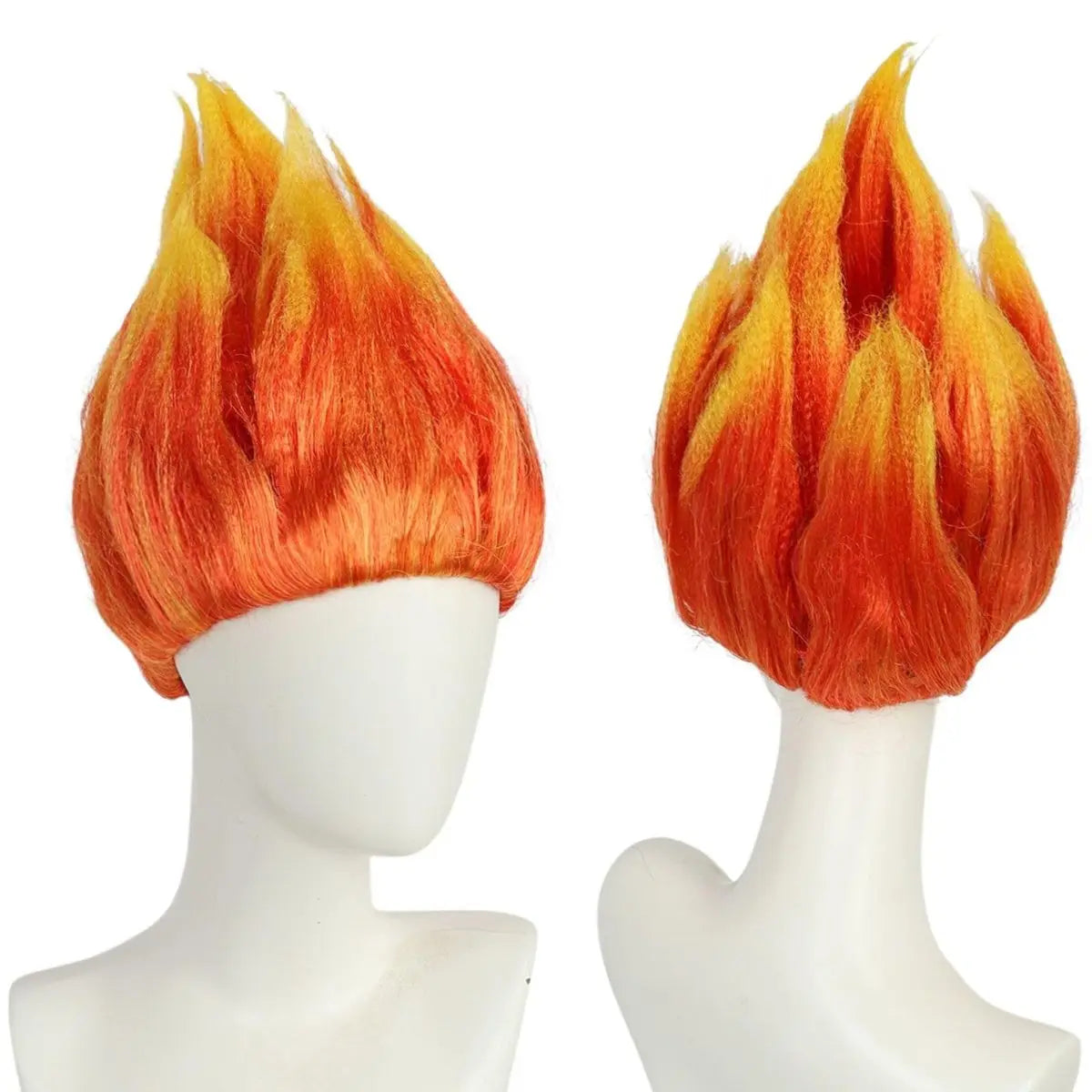 Purple Spiky Troll Wig - Colorful Cosplay Hair for Halloween & Parties